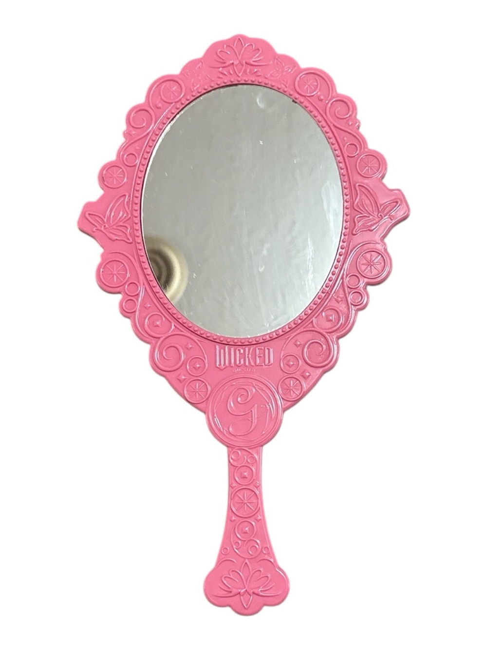 Disney Pink 'Wicked' Decorative Hand Mirror